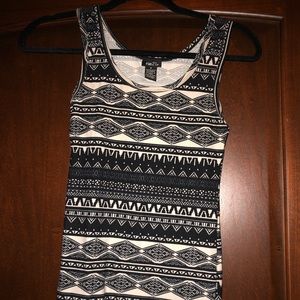Patterned tank top